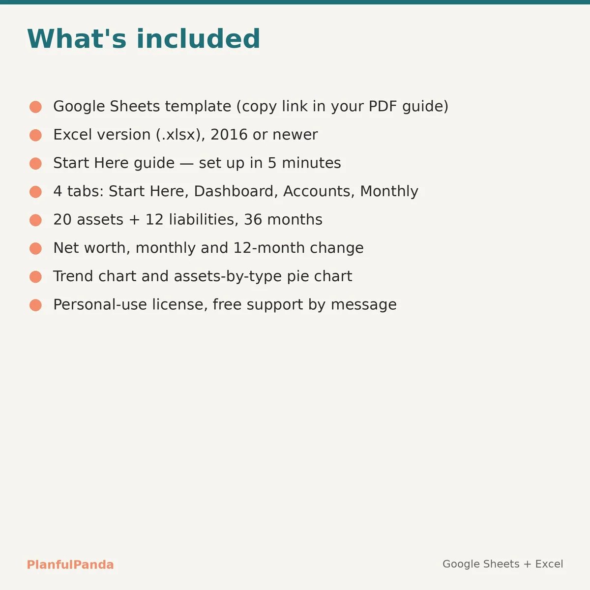 Net Worth Tracker: image 5 of 8